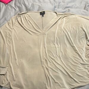 Elegant Cream Women's Top